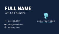 Mental Health Leaf Business Card