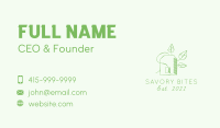 Natural Green Tea Business Card