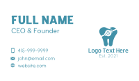 Oral Care Business Card example 2