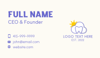 Pediatric Sunshine Dental  Business Card