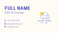 Pediatric Sunshine Dental  Business Card