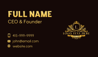 Insignia Ornament Hotel Business Card