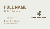 Boy Scout Camping Business Card