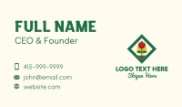Marigold Business Card example 1