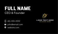 Cosmic Gold Star  Business Card