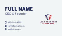 Eagle Bird Shield Business Card