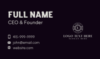 Boutique Business Card example 4