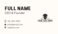 Buffalo Meat Steakhouse Business Card