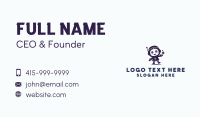 Cute Robot Toy Store Business Card