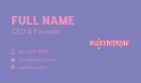 Childish Business Card example 1