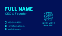 Minimalist Gaming Robot Business Card Image Preview