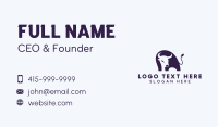 Bull Fighting Business Card example 2