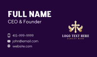 Holy Dove Cross Business Card