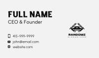 Razor Barbershop Beard Business Card