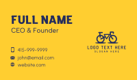 Bicycle Arrow Courier Business Card