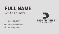 Concert Hall Business Card example 4