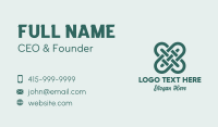 Fibre Business Card example 3