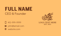 Turmeric Business Card example 2