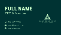 Pyramid Firm Agency Business Card
