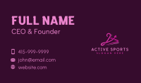 Wardrobe Business Card example 2