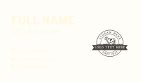 Cow Business Card example 4