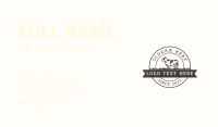 Dairy Business Card example 3