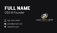 Delivery Truck Automotive Business Card Design