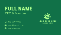 Green Virus Business Card example 3