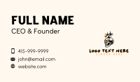 Skull Island Beach Business Card