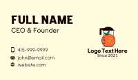 Fruit Juice Business Card example 1