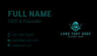 Warrior Business Card example 1