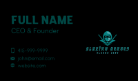 Ninja Warrior Assasin Business Card Image Preview