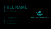 Ninja Warrior Assasin Business Card Image Preview