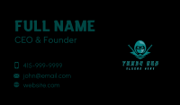 Ninja Warrior Assasin Business Card Image Preview