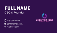 Technology Cyber Digital Business Card