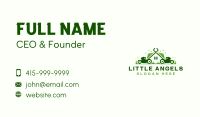 Landscaping Mower Maintenance Business Card Design