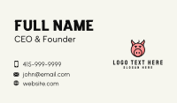 Pig Farm Business Card example 2