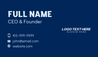 Corporation Business Card example 3