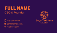 Music Streaming Business Card example 3