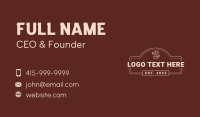 Sheriff Business Card example 3
