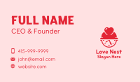 Love Alarm Bell  Business Card Image Preview