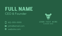 Cute Mouse Head Business Card