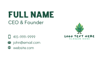 Cool Cannabis Smoker Business Card Design