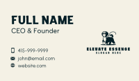 Dog Grooming Business Card example 3