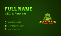 Swamp Monster Gaming Business Card