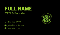 Natural Eco Leaves Business Card