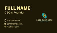 Lightning Bolt Voltage Business Card Design