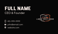 Car Garage Mechanic Business Card