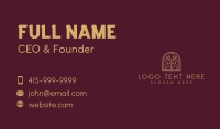 Entrance Business Card example 1