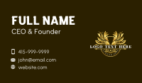 Luxury Hand Wellness Business Card